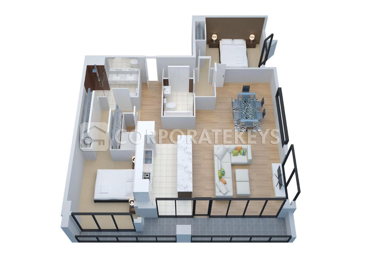Southbank Apartments Freshwater Place Мельбурн Экстерьер фото